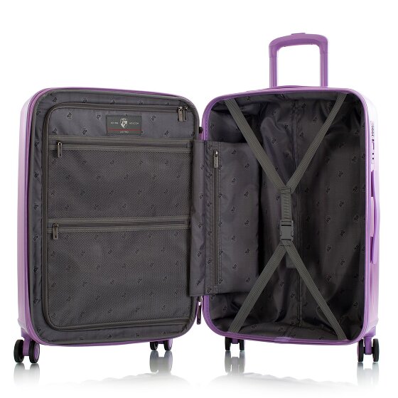 Heys Astro 4 roulettes Trolley M 66 cm avec soufflet d'extension