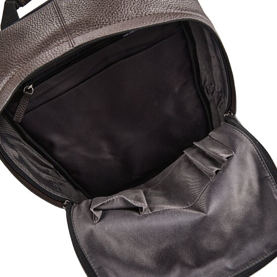 Strellson Kennington Daypack Cuir véritable 42 cm Compartiment ordinateur