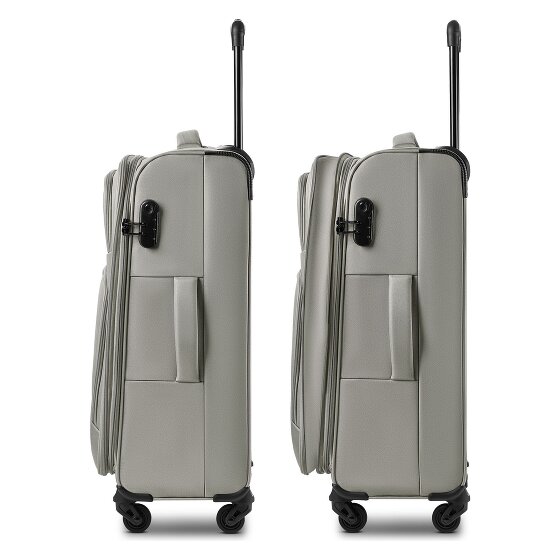 Smartbox Edition 04 4 roues Valise cabine 67 cm avec soufflet d'extension