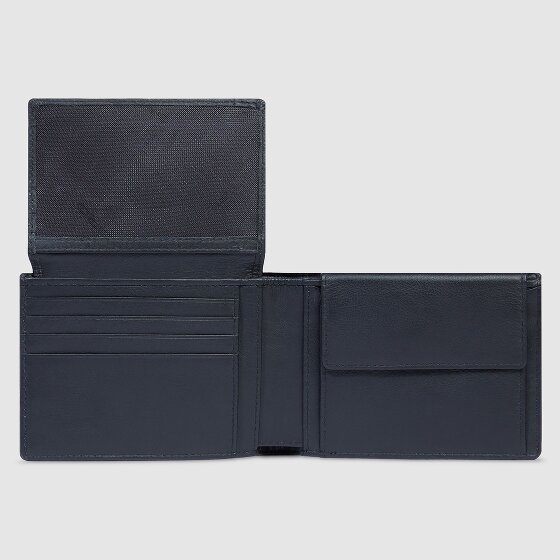 Piquadro PQ-Earth Porte-monnaie Protection RFID Cuir véritable 13 cm
