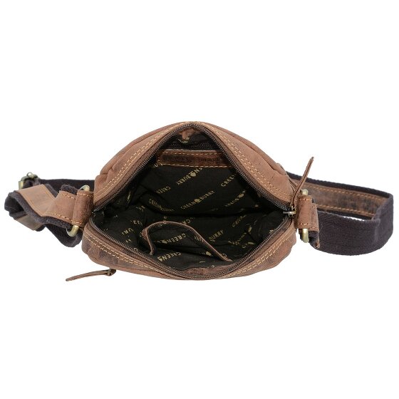 Greenburry Sac à bandoulière Vintage en cuir 20 cm