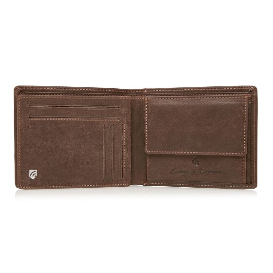 Castelijn & Beerens Porte-monnaie Protection RFID Cuir véritable 11.5 cm