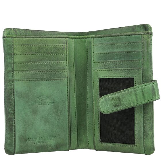 Jack Kinsky Porte-monnaie Nelson RFID cuir 9,5 cm