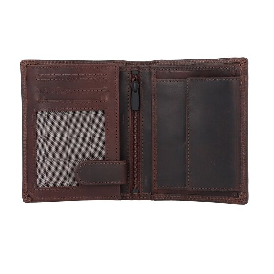 Jack Kinsky Monterey Porte-monnaie Protection RFID Cuir 10.5 cm