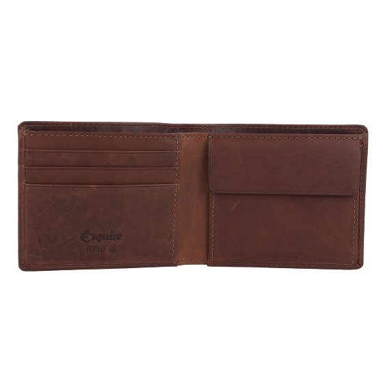 Esquire Porte-monnaie Dallas en cuir 10 cm