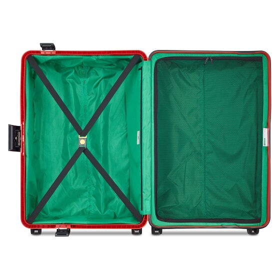 Delsey Paris x United Colors of Benetton Color Block Hardside 4-roll Trolley 76 cm