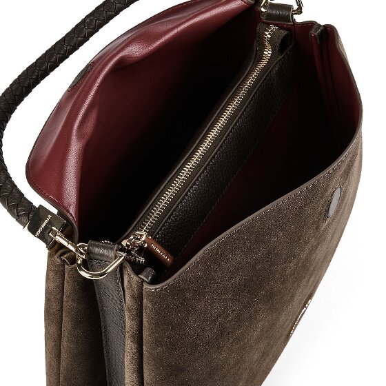 Coccinelle Tiggy Sac à bandoulière Cuir véritable 33 cm