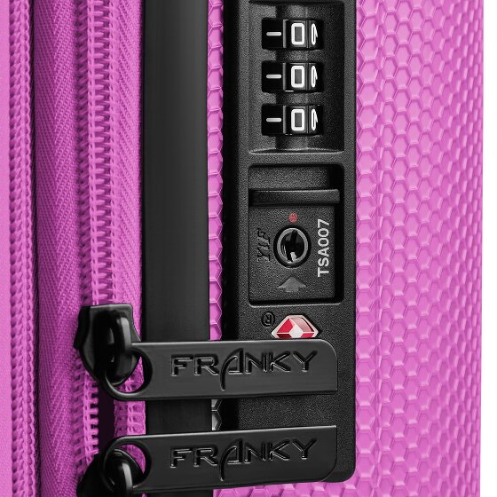 Franky Munich 4.0 4 roues Valise cabine M 66 cm avec soufflet d'extension