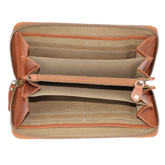 Burkely Porte-monnaie Vintage Charly cuir RFID 19 cm