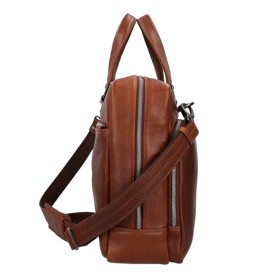 Plevier Vintage Bill Porte-documents Cuir 40 cm Compartiment pour ordinateur portable