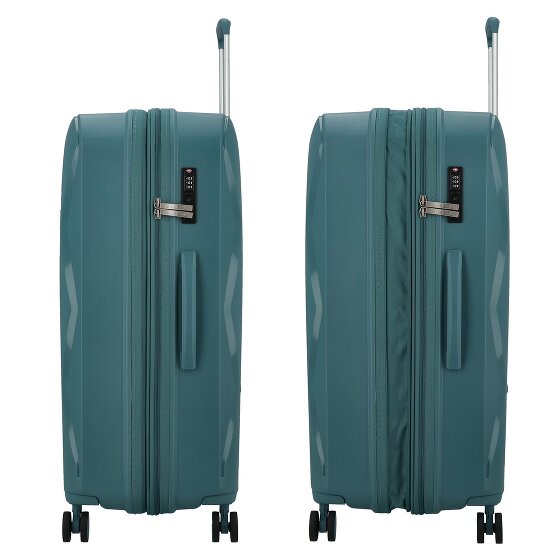 Gabol Infinity 4 roulettes Trolley L 75 cm avec soufflet d'extension