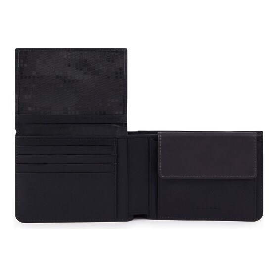 Piquadro Tiger Porte-monnaie Protection RFID Cuir 13 cm