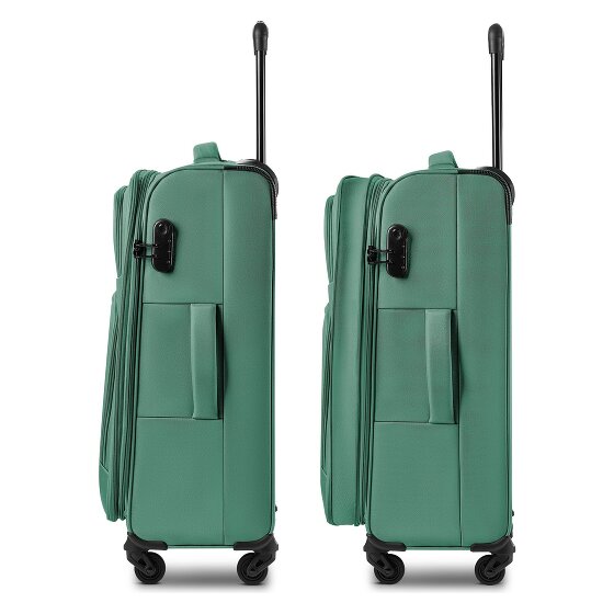 Smartbox Edition 04 4 roues Valise cabine 67 cm avec soufflet d'extension