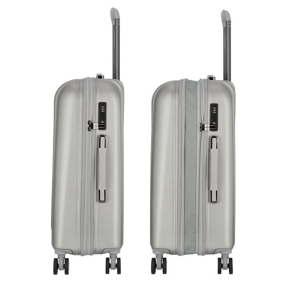 Polestream Moonrock 4 roulettes Trolley M 69 cm avec soufflet d'extension
