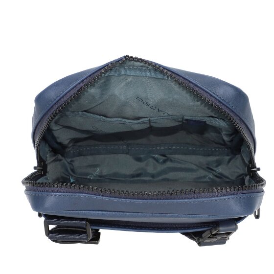 Piquadro Finn Sac à bandoulière Cuir véritable 18 cm