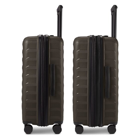 d&n Toronto 4 roulettes Trolley M 65 cm avec soufflet d'extension