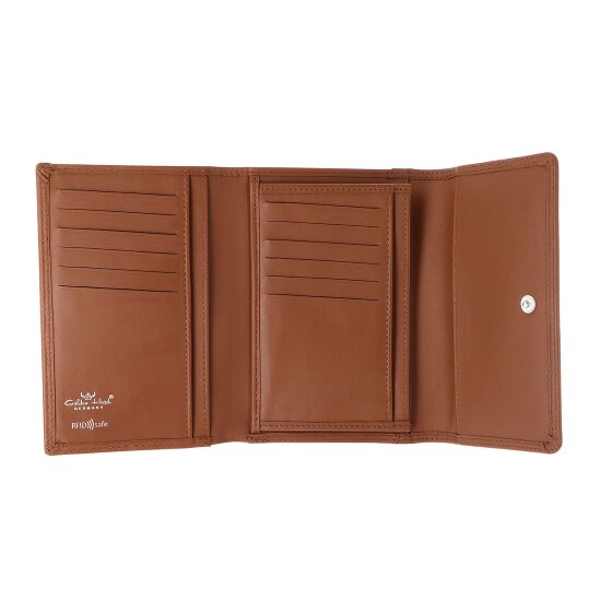 Golden Head Polo Porte-monnaie Protection RFID Cuir véritable 14 cm