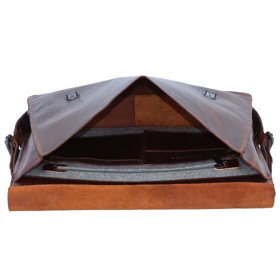 Harold's Aberdeen Messenger Cuir 37 cm Compartiment pour ordinateur portable
