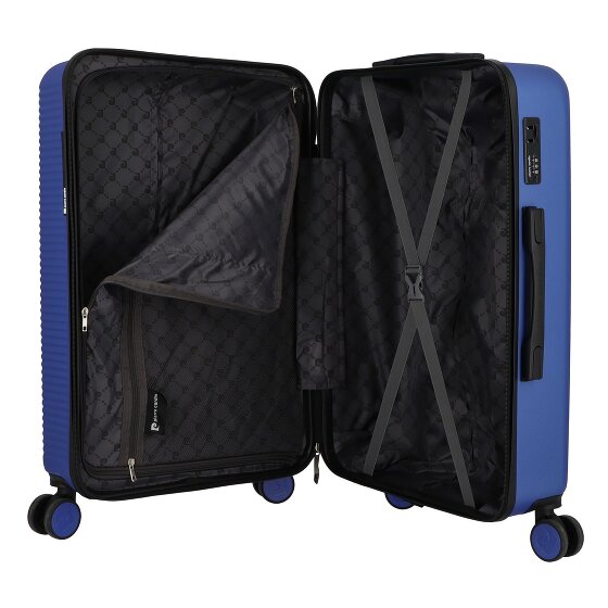 pierre cardin 4 roulettes Set de valises 3 pièces