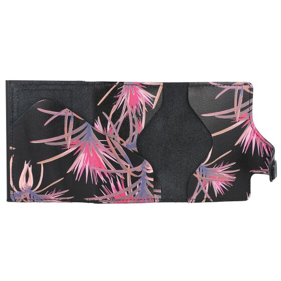 Tru Virtu Click & Slide Porte-cartes de crédit RFID en cuir 6,5 cm