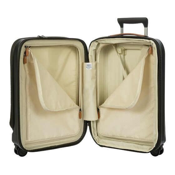 Bric's Taormina 4 roulettes Trolley S 57 cm avec soufflet d'extension