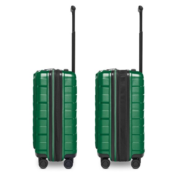 Bergpfeil Travel 4 roues Valise cabine 55 cm Compartiment ordinateur avec soufflet d'extension