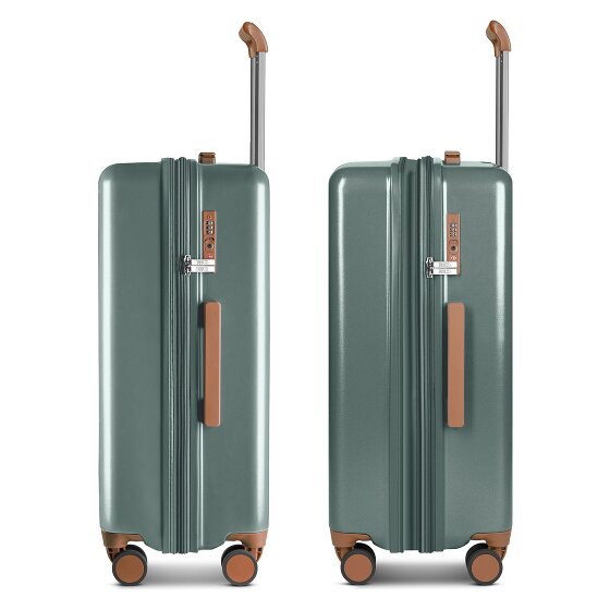 Bric's Ferrara 4 roues Set de valises 3 pièces avec soufflet d'extension