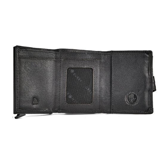 Greenburry Vintage Porte-monnaie Protection RFID Cuir véritable 10 cm
