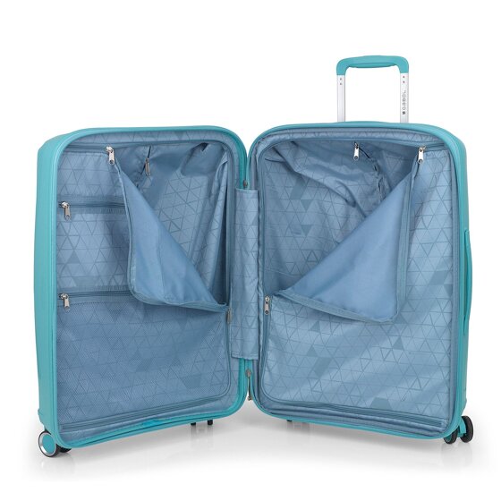 Gabol Queens 4 roues Set de valises 2 pièces avec soufflet d'extension