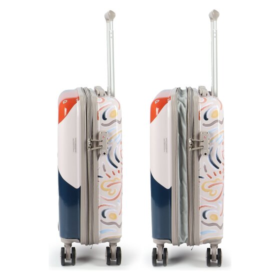 Anekke Eikon 4 roues Valise cabine 55 cm avec soufflet d'extension
