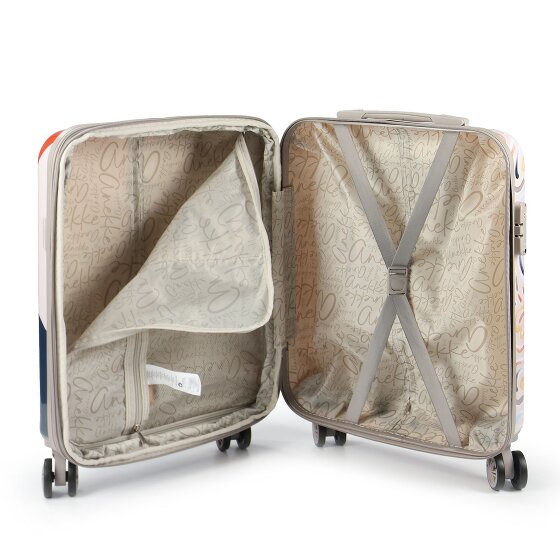 Anekke Eikon 4 roulettes Trolley de cabine 55 cm avec soufflet d'extension