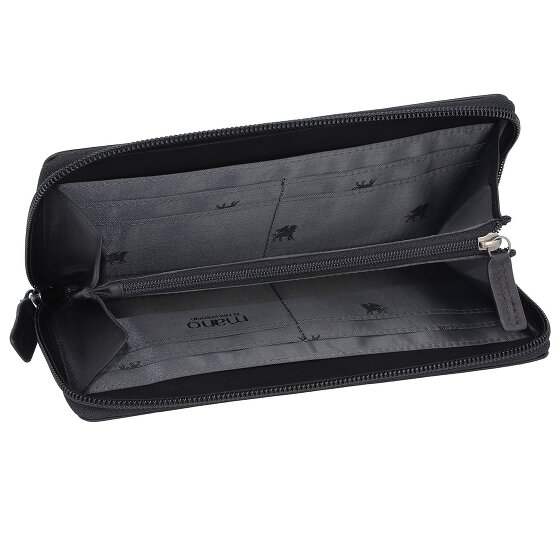 mano Don Romeo Porte-monnaie RFID cuir 18 cm
