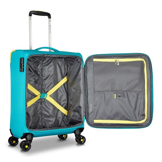 Roncato Lite Soft Neon 4 roulettes Trolley de cabine 55 cm