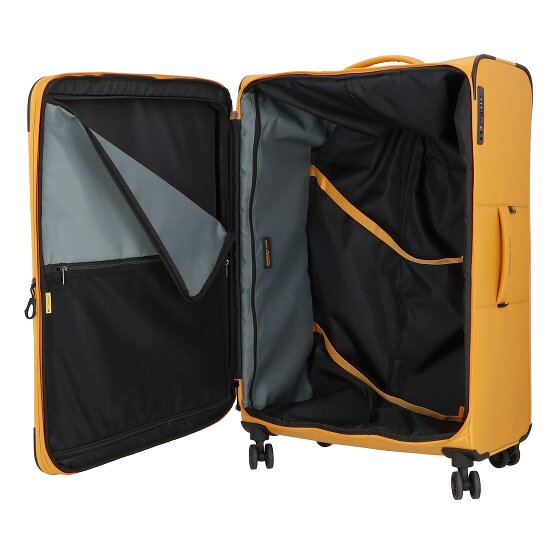 Mandarina Duck Eco Coated 4 roues Valise cabine XL 83 cm avec soufflet d'extension