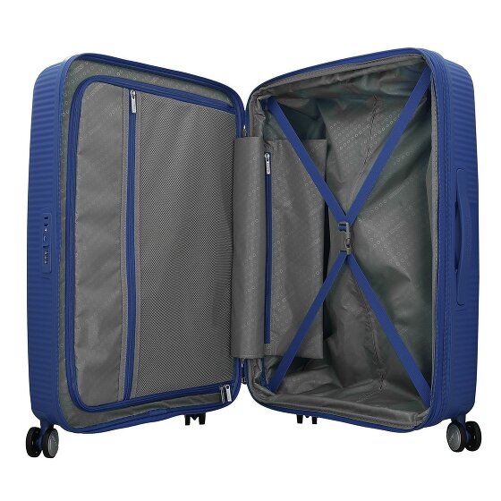 American Tourister Soundbox 4 roues Valise cabine 67 cm '"avec soufflet d''extension"'