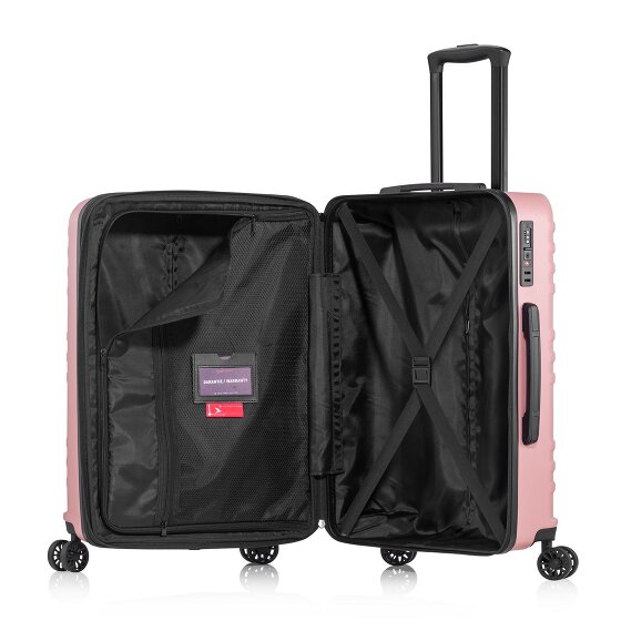 Pack Easy Mena 4 roulettes Trolley 64 cm avec soufflet d'extension