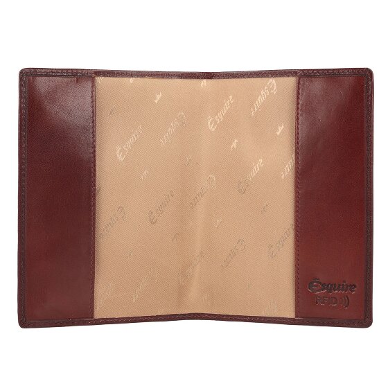 Esquire Toscana Étui pour passeport Cuir 9.5 cm