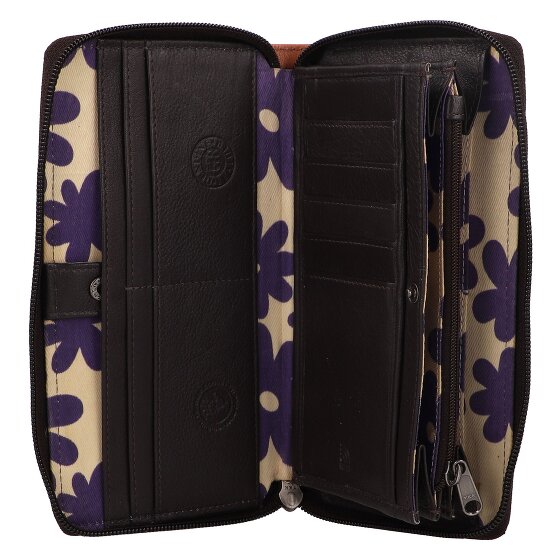 Greenburry Nappa Porte-monnaie Protection RFID Cuir 19.5 cm