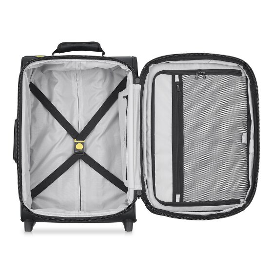 Delsey Paris Maubert 2.0 2 roulettes Trolley de cabine 55 cm avec soufflet d'extension