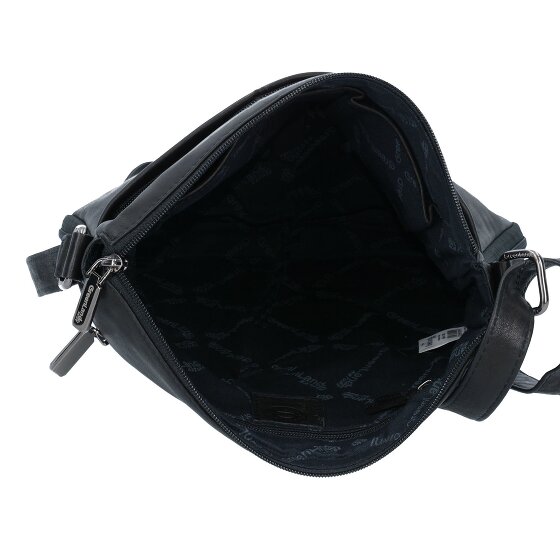 Greenland Nature Black Nappa Sac à bandoulière Cuir 29 cm