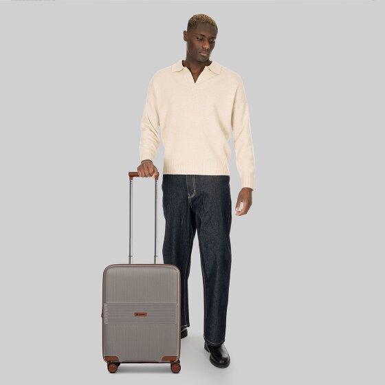 Farmhood Eco Edition 02 4 roulettes Trolley de cabine 55 cm avec soufflet d'extension