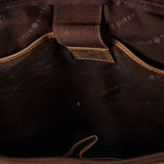 Greenburry Vintage Daypack Cuir 44 cm Compartiment pour ordinateur portable
