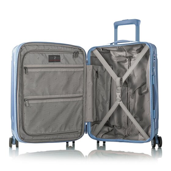 Heys Xtrak 4 roulettes Trolley de cabine S 55 cm avec soufflet d'extension