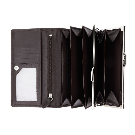 Golden Head Polo Porte-monnaie Protection RFID Cuir véritable 17 cm