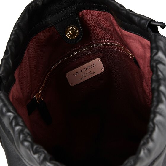 Coccinelle Lidia Sac à bandoulière Cuir véritable 30 cm