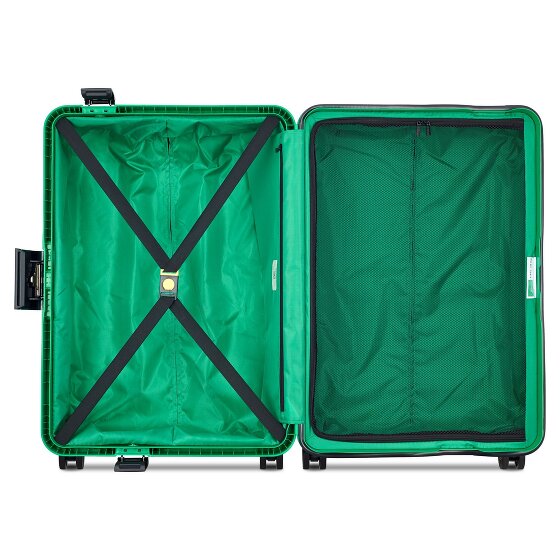 Delsey Paris x United Colors of Benetton Color Block Hardside 4-roll Trolley 67 cm