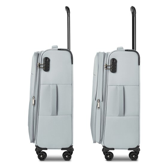 Stratic taska 4 roues Valise cabine M 65 cm avec soufflet d'extension