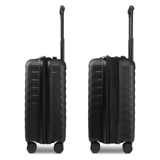 d&n Toronto 4 roues Valise cabine S 54 cm avec soufflet d'extension