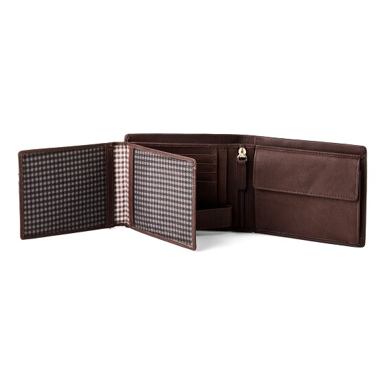 Esquire Chicago Porte-monnaie Protection RFID Cuir 12 cm