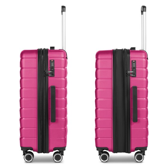 Bench Paris 4 roulettes Trolley M 66 cm avec soufflet d'extension